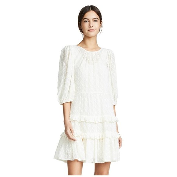 REBECCA TAYLOR Michelle Embroidered Dress - Picture 1 of 9